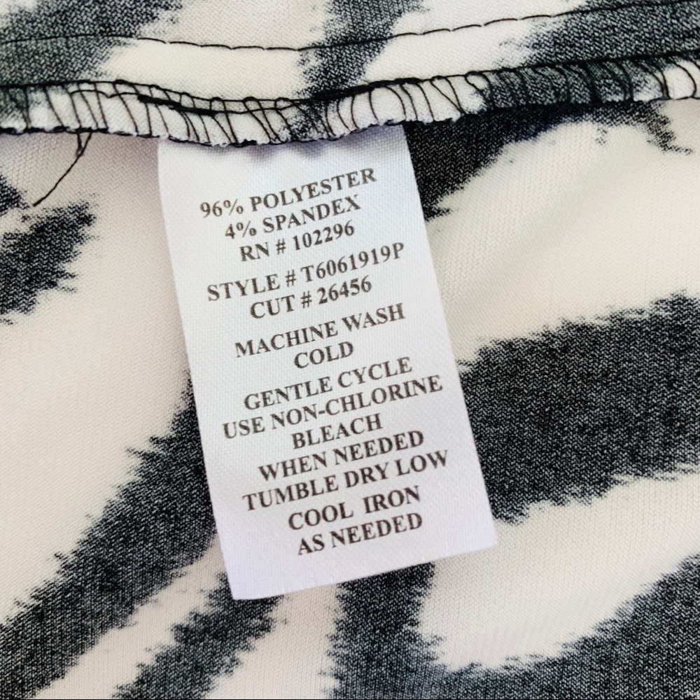 Connected Apparel Nordstrom Zebra Print Dress - Picture 5 of 5